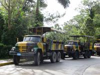 0729 Fahrt mit dem Lkw zum Ausgangspunkt unserer Wanderung