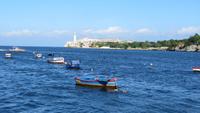 1098 Havanna - Stadtrundfahrt - Blick zu El Morro
