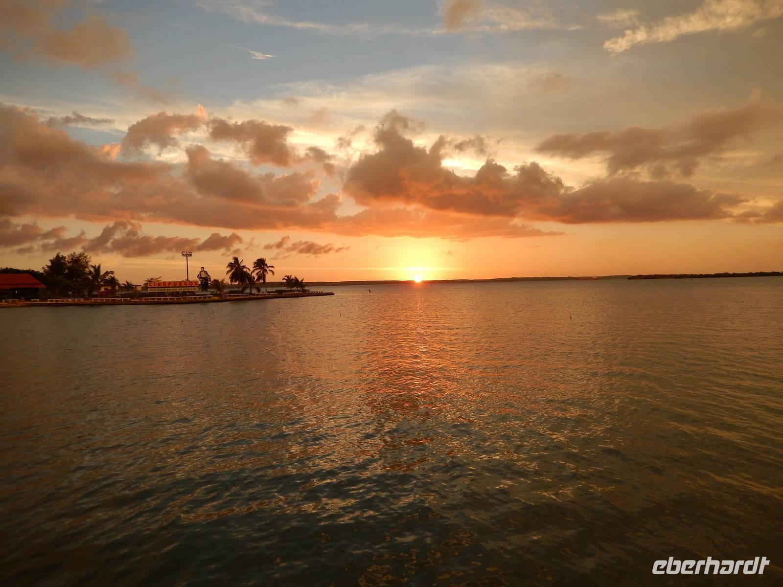 karibischer Sonnenuntergang