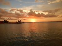 karibischer Sonnenuntergang