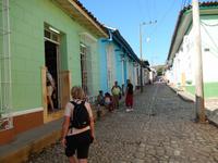 in den Straßen von Trinidad