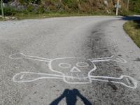 ... und hier wieder hinunter (auch mit dem Bus)