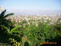 Blick über Santiago de Cuba