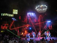 Abendveranstaltung im Freiluft-Kabarett 