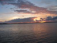 Blick aus dem Hotel Jagua in Punta Gorda, Cienfuegos