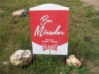 Aussichtspunkt mit der Bar 