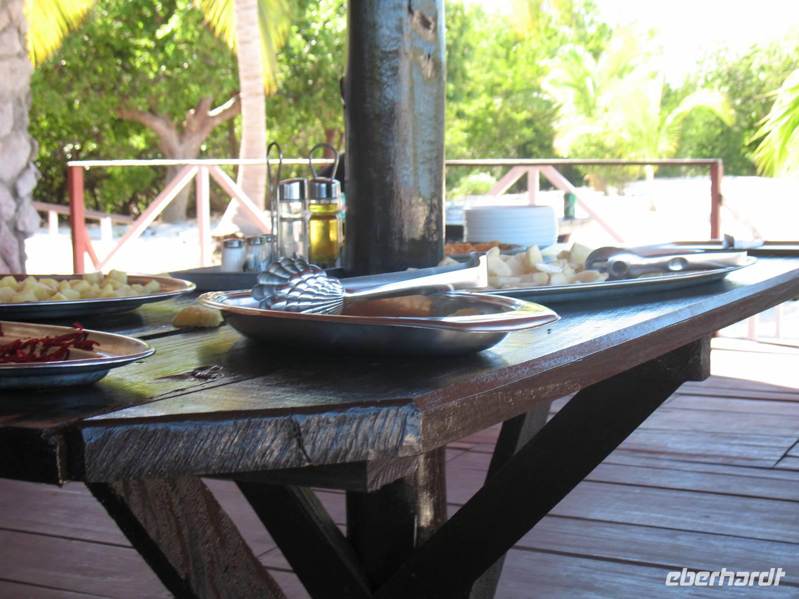 Mittagessen und Badeaufenthalt auf der Insel Cayo Blanco de Zaza