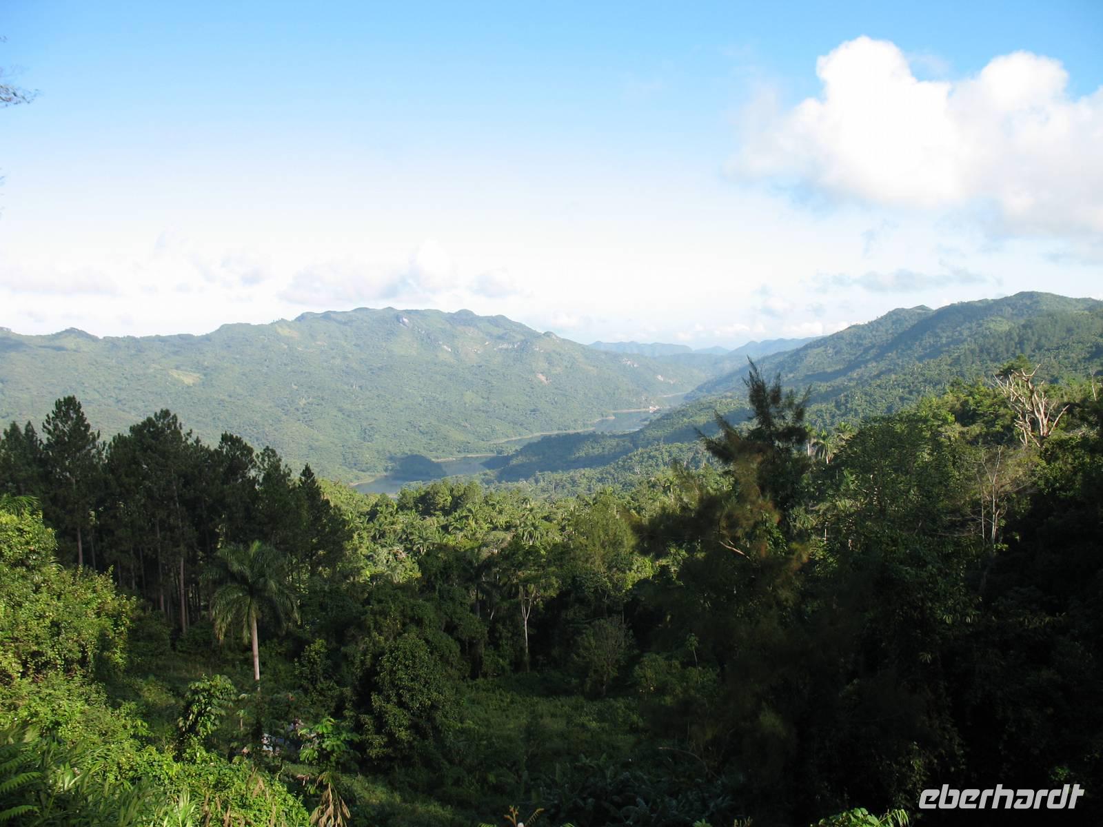 Ausblick von der Snack Bar Mirador del Hanabanilla