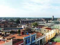 Camagüey von der dachterrasse
