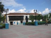 Santiago de Cuba - das älteste erhaltene Haus in Kuba, die Casa de Diego Velazquez, heute Museum 