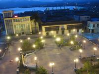 Abendstimmung auf der Parque Cespedes  