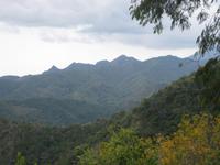 Ausblick in den Bergen