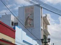 Fidel Castro grüßt in Bayamo