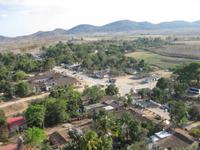 Blick vom Torre Iznaga auf das Dorf Manaca