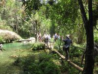 ... jetzt sind wir an der Badelagune angekommen