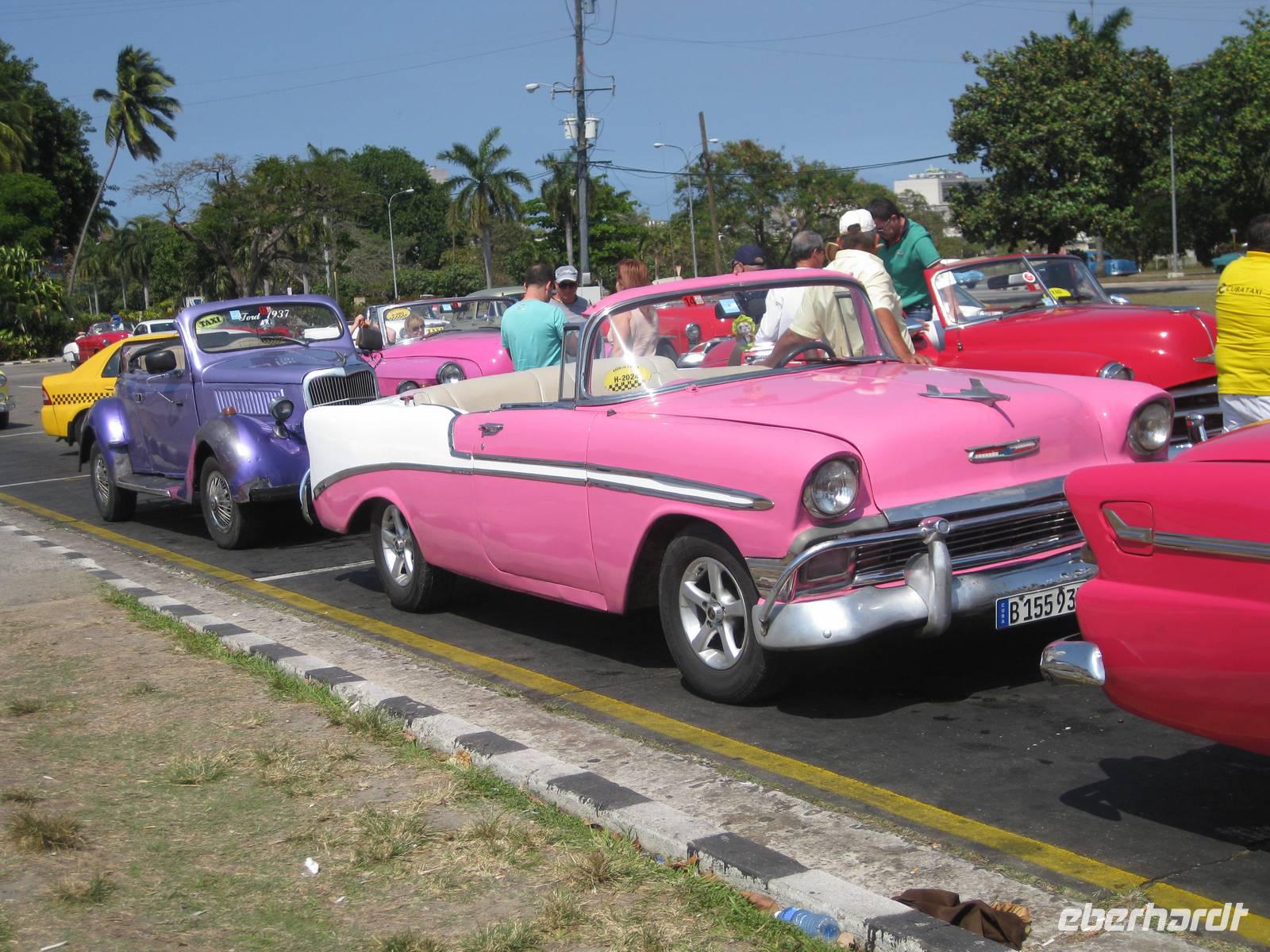 Stadtrundfahrt in Havanna mit den Oldtimern