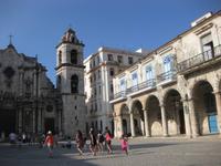Havanna -an der Plaza de la Catedral 