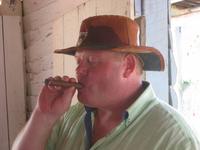 Zigarrenproberauchen