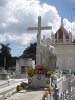 Das berühmteste Grab auf demFriedhof 