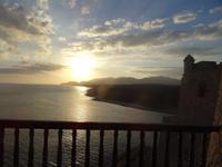 Abendstimmung auf der Festung in Santiago de Cuba