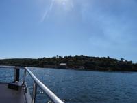 Auf der Fahrt zum Mittagessen in der Bucht von Santiago de Cuba