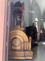 Beichtstuhl in der Kathedrale in El Cobre