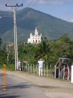 Blick auf die Basilika El Cobre