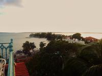 Blick vom Balkon