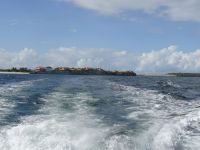 Fahrt zur Insel