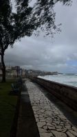 Kuba, Baracoa Strandpromenade