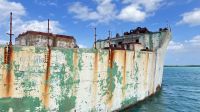 Kuba, Gestrandetes Schiff