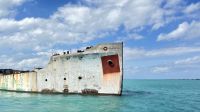 Kuba, Gestrandetes Schiff