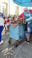 Kuba, Schweinefleisch-Sandwiches in Trinidad!
