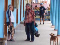 Plausch in Vinales