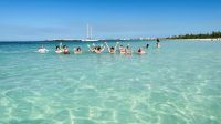 Segeltörn vor der Küste von Cayo Santa Maria 