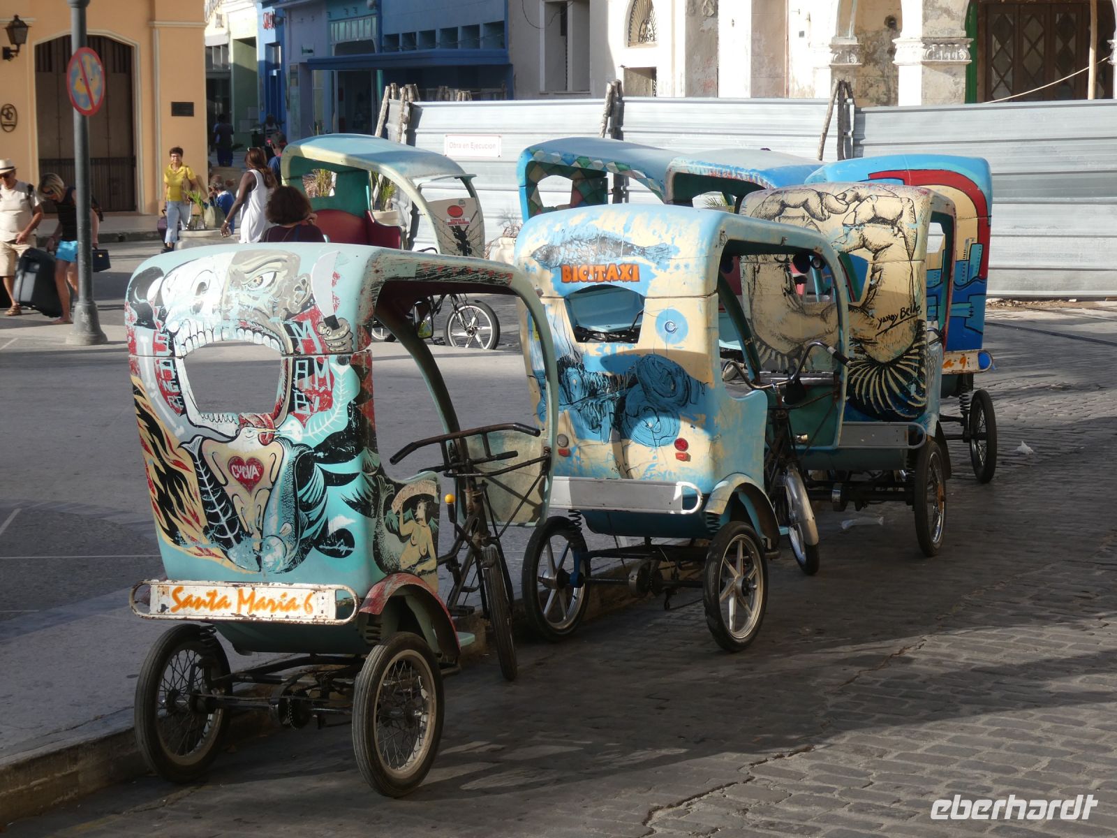 Unsere Bici-Taxis
