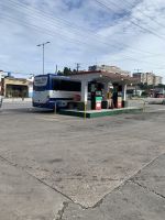 Wenig Betrieb an der Tankstelle - Sprit ist aus