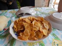 frittierte Banane