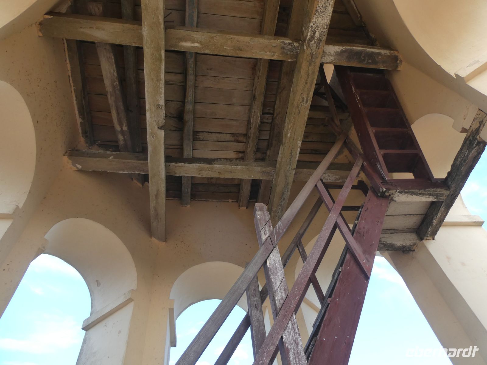 hinauf auf den Turm