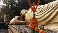 Buddha-Statuen auf dem Phou Si Hügel 