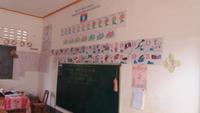 Schule in einem Dorf der Khmu