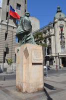 Santiago de Chile - Allende-Denkmal