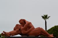 Lima - Skulptur in Miraflores