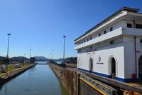 Fahrt durch den Panamakanal - Miraflores-Schleusen