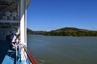 Fahrt durch den Panamakanal - Miraflores-See