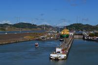 Fahrt durch den Panamakanal - Pedro-Miguel-Schleuse