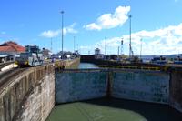 Fahrt durch den Panamakanal - Gatún-Schleusen