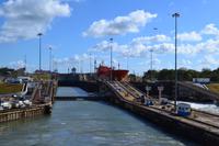 Fahrt durch den Panamakanal - Gatún-Schleusen