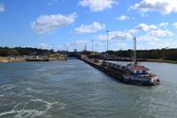 Fahrt durch den Panamakanal - Gatún-Schleusen