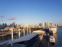 Blick von der NCL Sun auf Miami